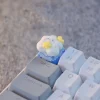 little-white-cloud-keycap-side