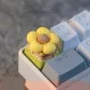 little-yellow-flower-keycap-cover