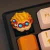 League of Legends Heimerdinger Artisan Keycap in Handcrafted Resin