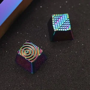 matrix-water-drop-pattern-keycaps-colorful