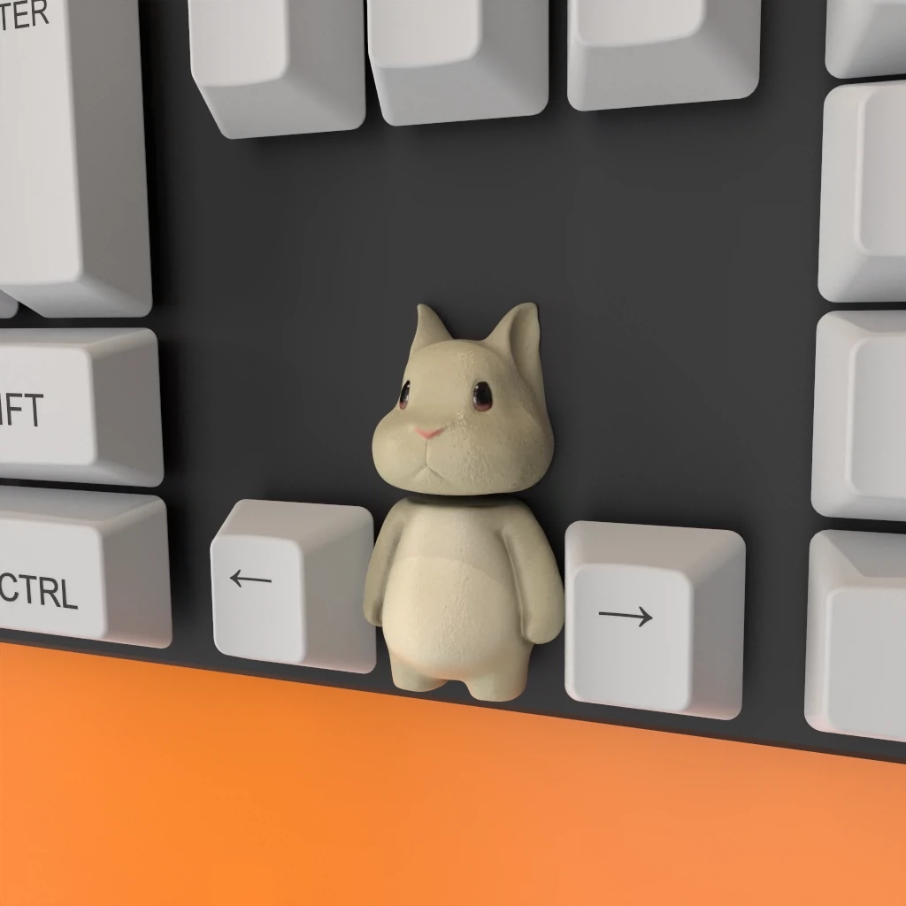 party-animal-keycaps-carrot