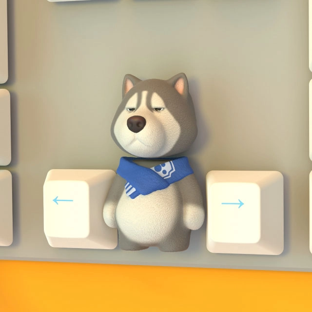 party-animal-keycaps-max