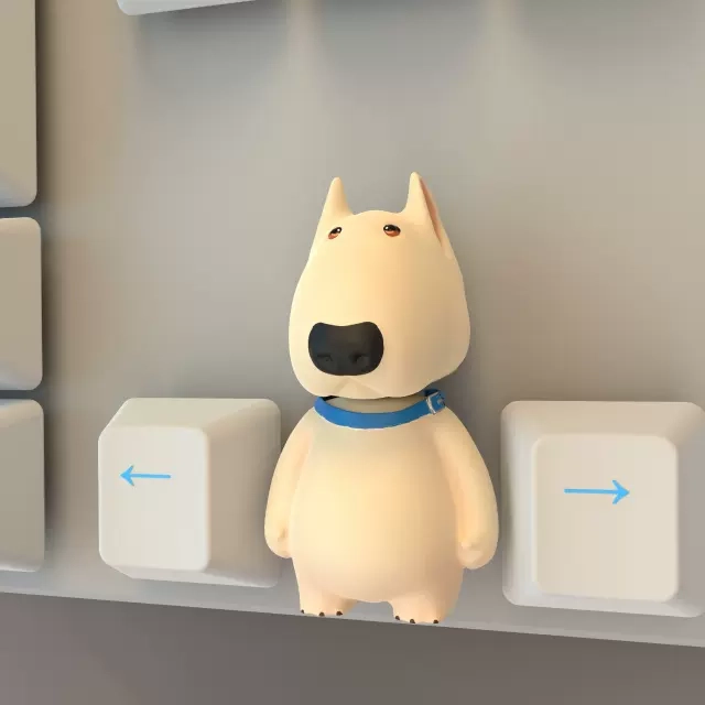 party-animal-keycaps-sparky
