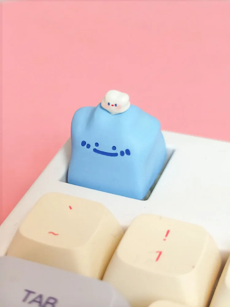 pokemon-colorful-ditto-keycaps-blue-with-cloud