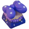 purple-ribbon-keycap-front