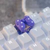 purple-ribbon-keycap-side