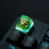 steampunk-on-green-moss-keycap-cover