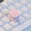 stylish-pink-rabbit-keycap-side3