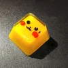translucent-pikachu-face-keycap-display