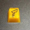 translucent-pikachu-tail-keycap-middle-view