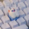 white-little-monster-keycap-cover