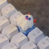 white-little-monster-keycap-side2