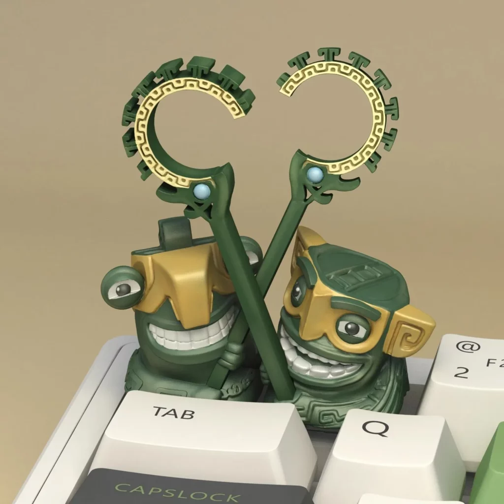 ne-zha-2-barrier-beast-keycaps-side