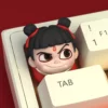 ne-zha-ao-bing-keycaps-front