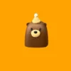 adorable-block-bear-keycaps-beige