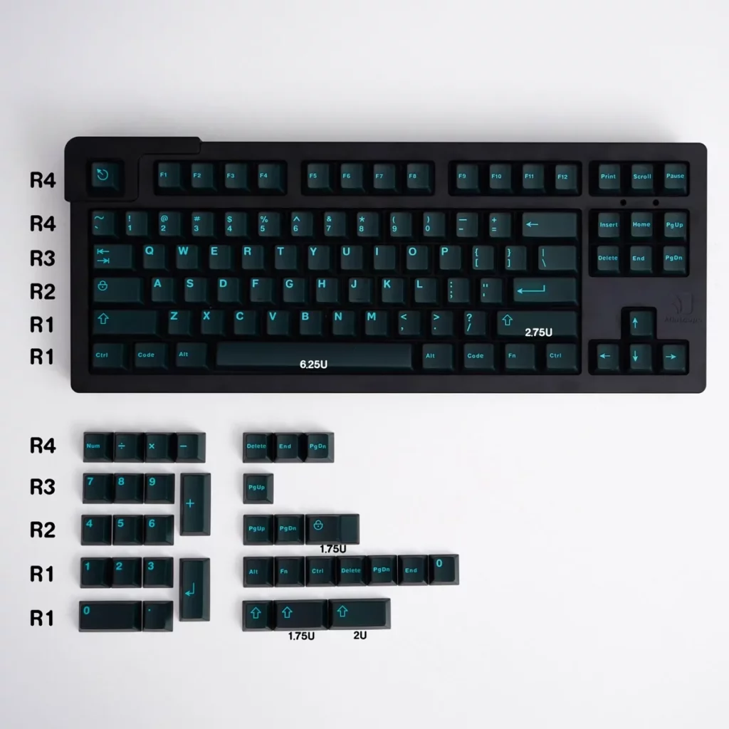 ai-fei-green-oem-minimal-keycap-set-upfront2