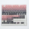 black-pink-gradient-series-oem-keycapset-bean