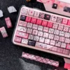 black-pink-yabi-style-keycapset-side