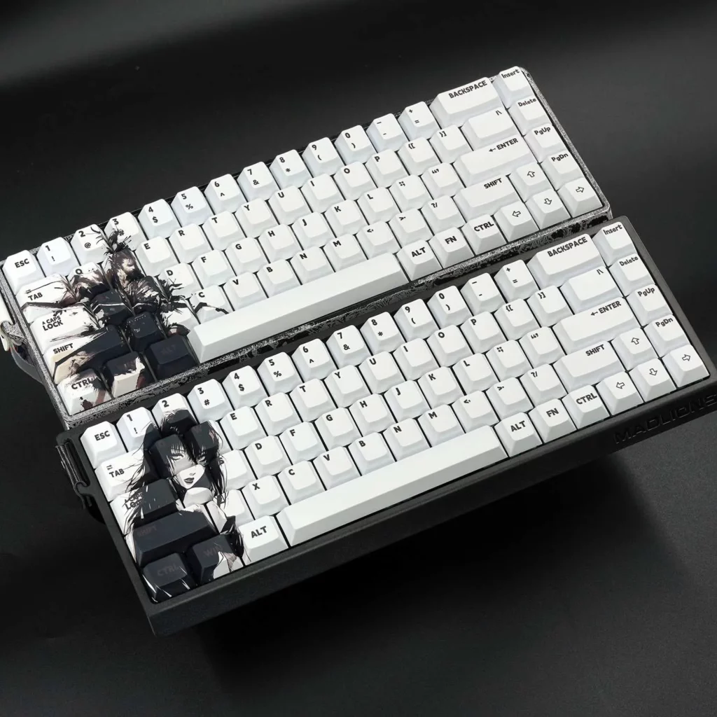 black-white-samurai-oem-keycap-set-upfront3