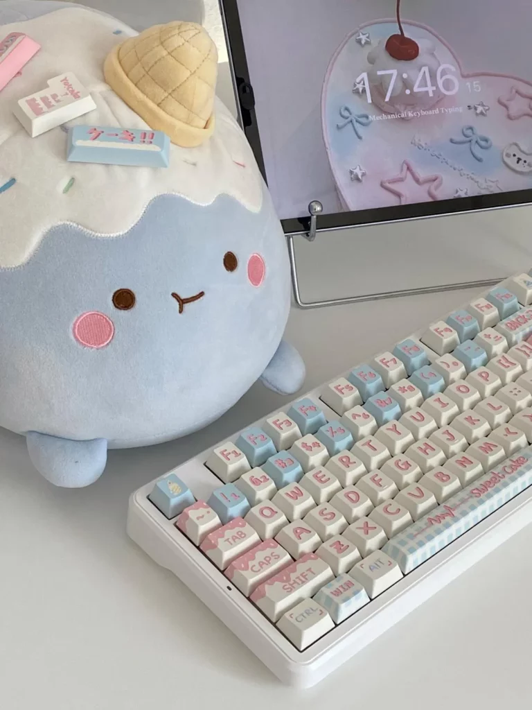 cake-hand-drawn-themed-keycap-set-oem