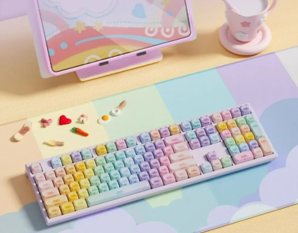 candycat-mao-keycapset-trimode-mechanical-keyboard-side2