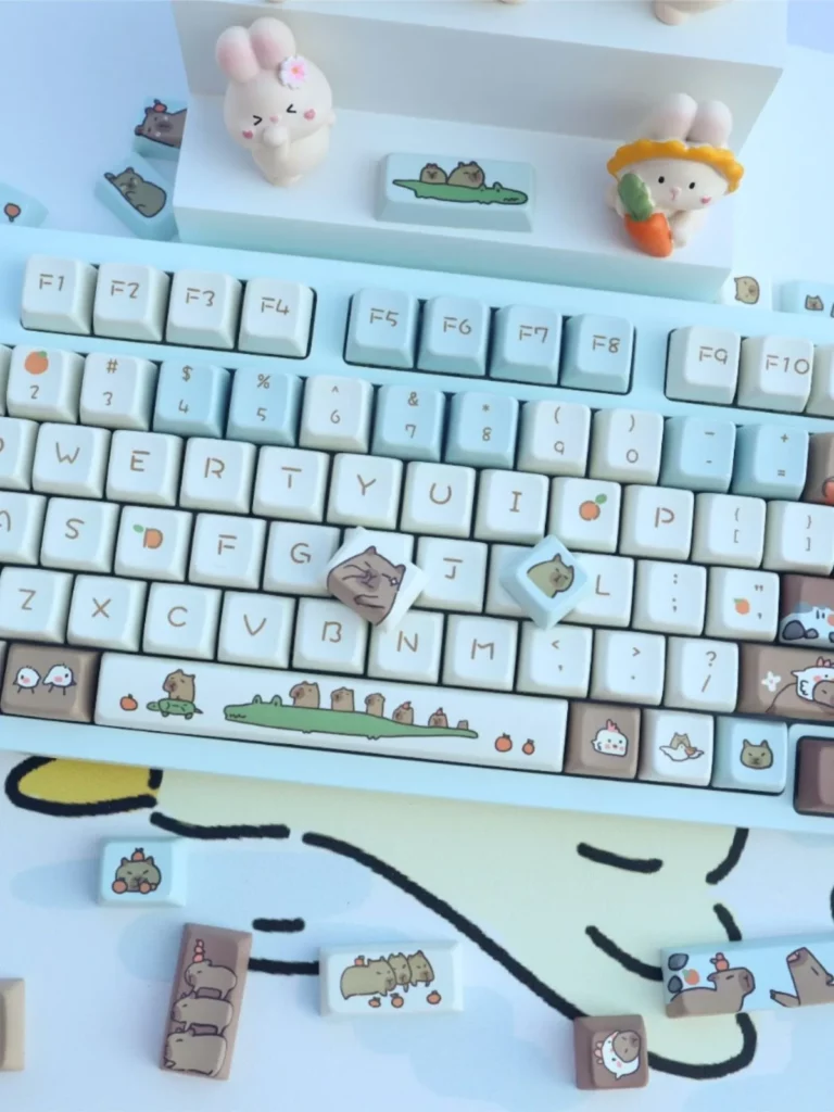 capybara-themed-mda-keycap-set-front