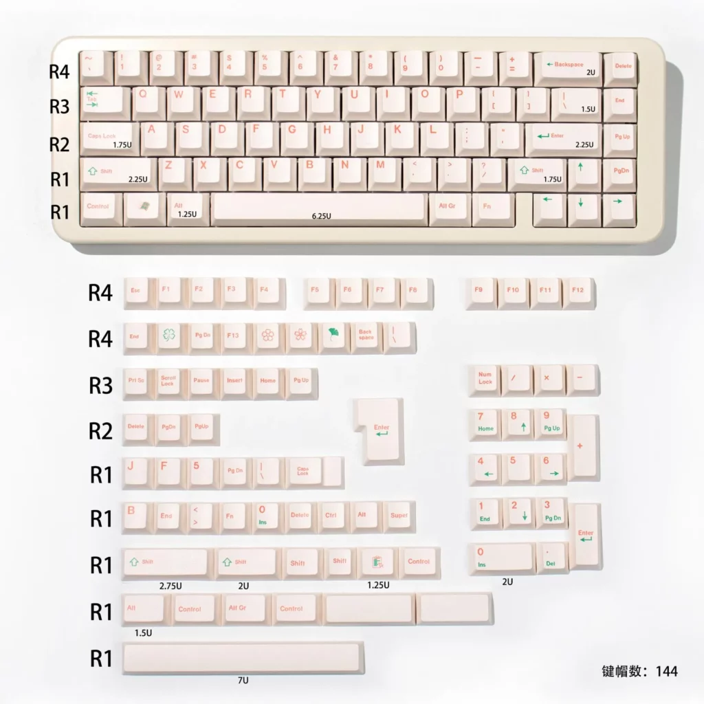 christmas-oem-minimal-keycap-set-eng