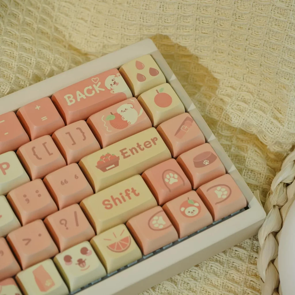 creative-orange-dog-xda-keycap-set-side