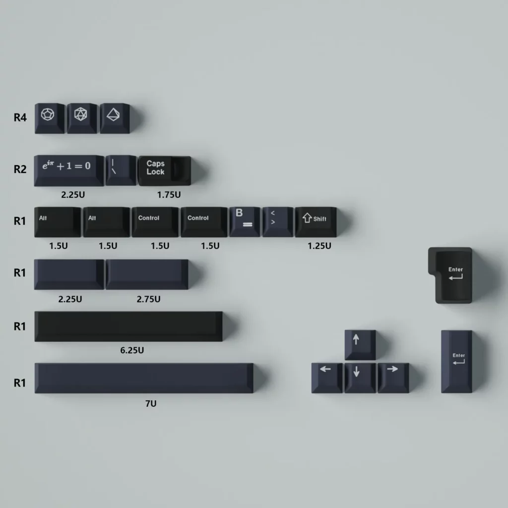 euler-oem-minimal-keycap-set-supplement