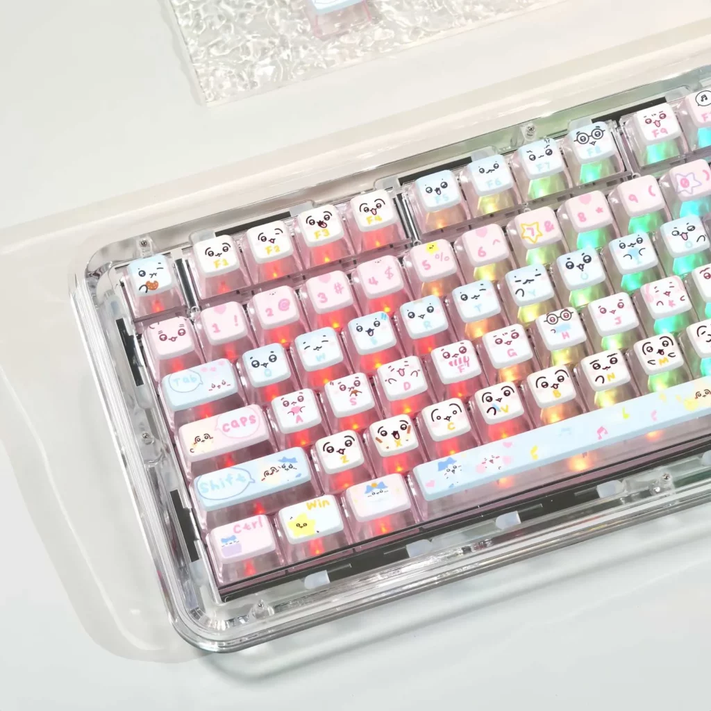 four-sided-transparent-oem-keycap-set-side