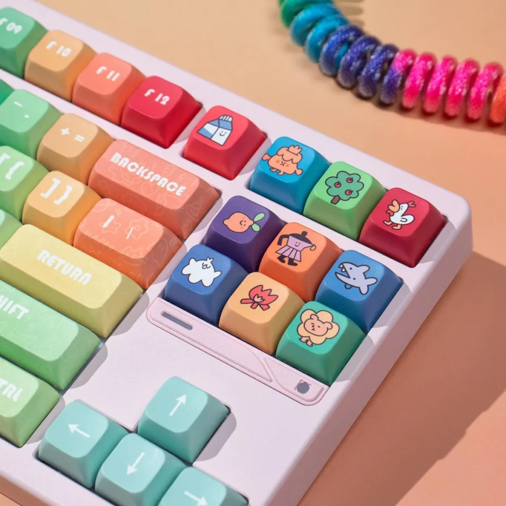 gradient-rainbow-xda-keycap-set-front3