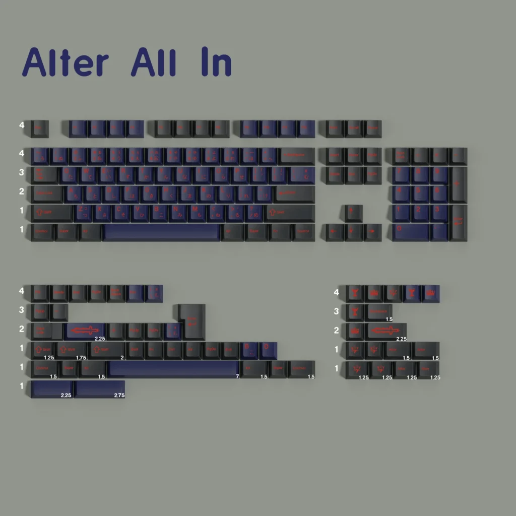 Villains Wiki: Jeanne Alter OEM Keycap Set