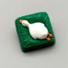 lying-down-quack-low-shaft-keycaps-darkgreen