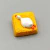lying-down-quack-low-shaft-keycaps-yellow