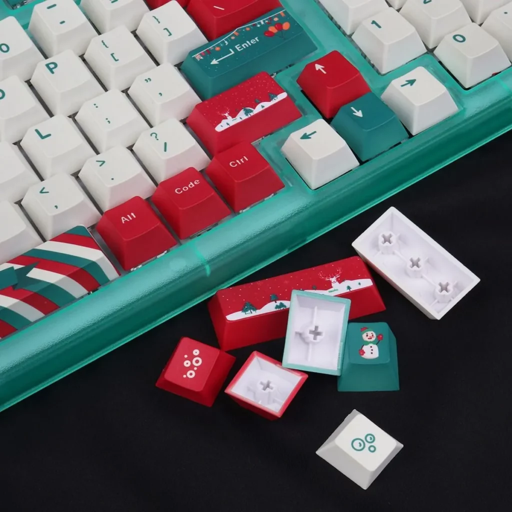 merry-christmas-theme-oem-keycap-set-front