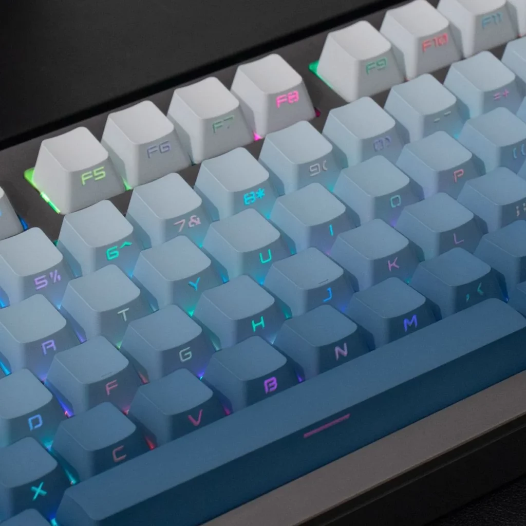mist-gradient-blue-oem-keycap-set-front
