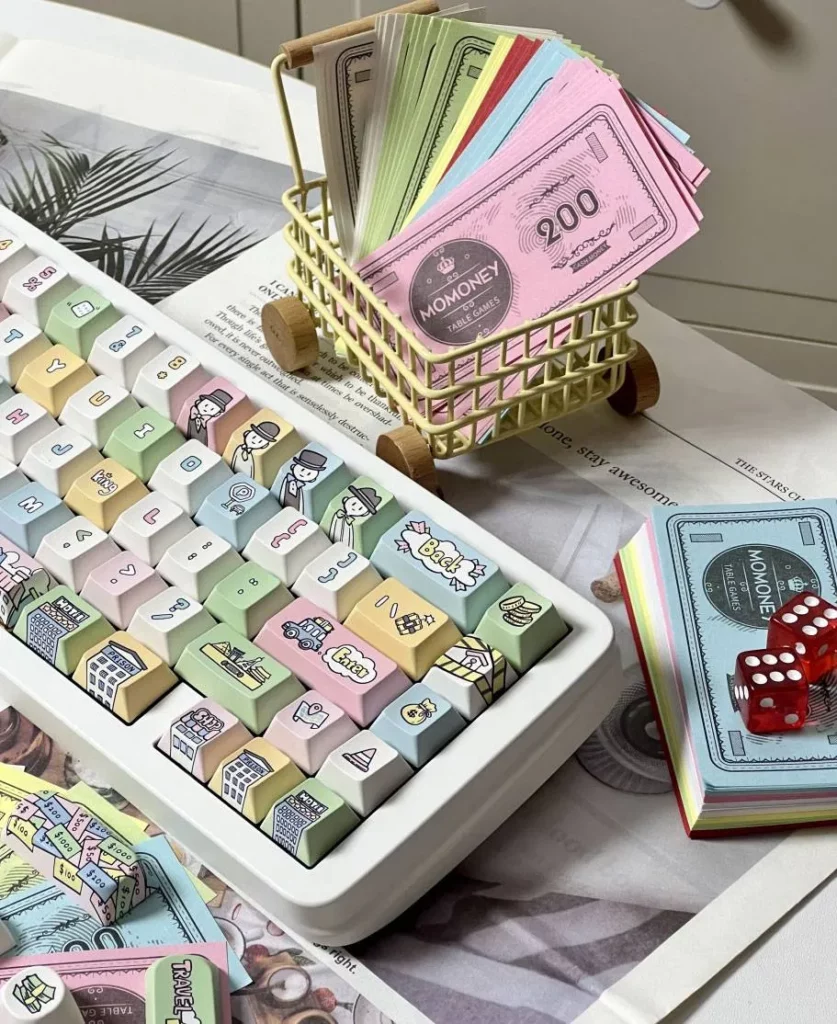 monopoly-series-keycap-set-oem