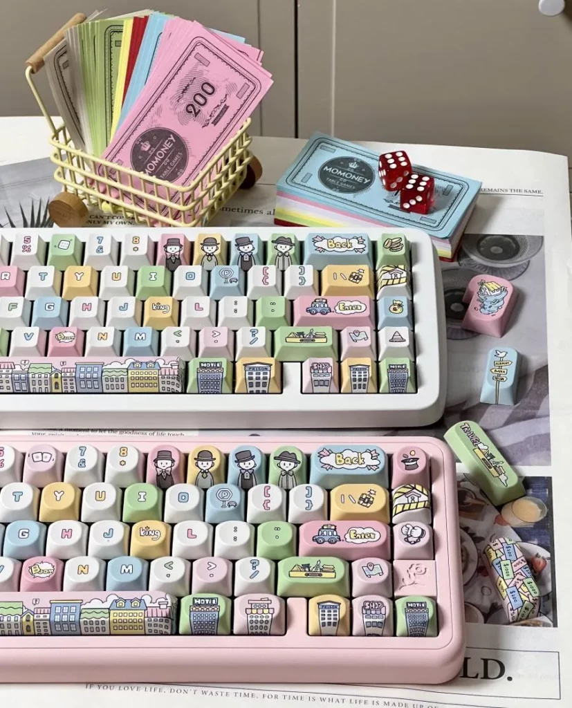 monopoly-series-keycap-set-side
