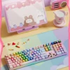 neon-cat-paw-mao-keycap-set-sideupfront2