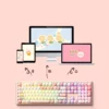 piggyparty-mg108-keycapset-trimode-mechanical-keyboard-front2