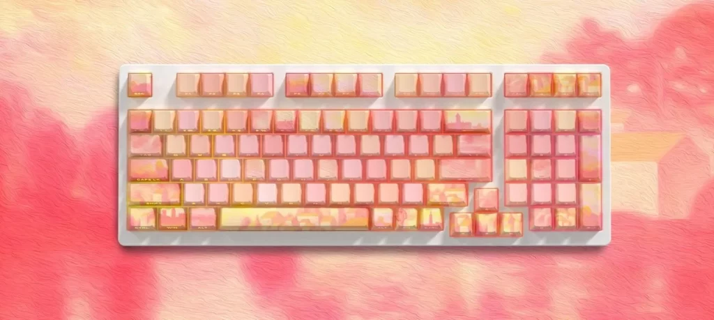 pink-story-painting-oem-keycap-set-cover