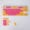 pink-transparent-lettering-oem-minimal-keycapset-upfront2