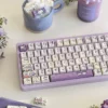 purple-meow-meow-keycap-set-side