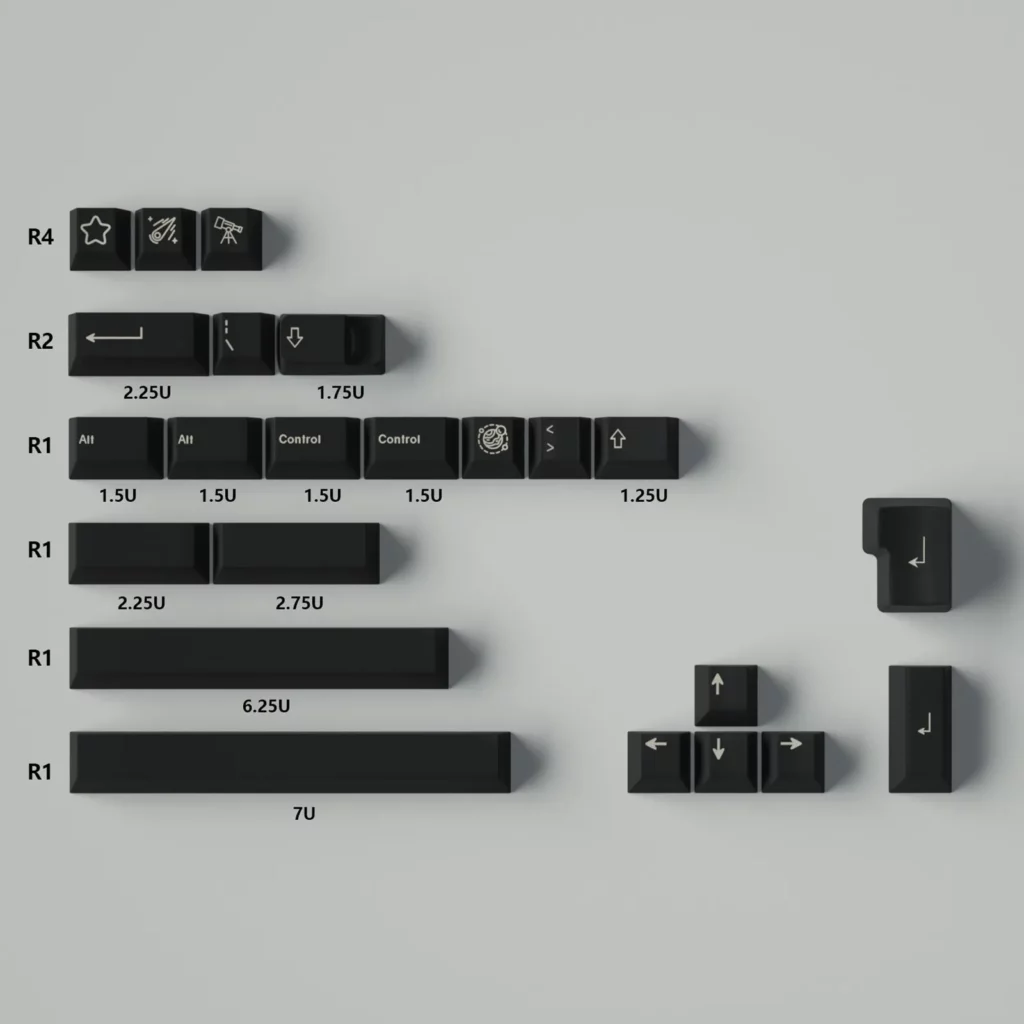 stargaze-black-oem-keycap-set-supplement