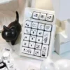 stripe-cat-mao-keycap-set-keyboard-front