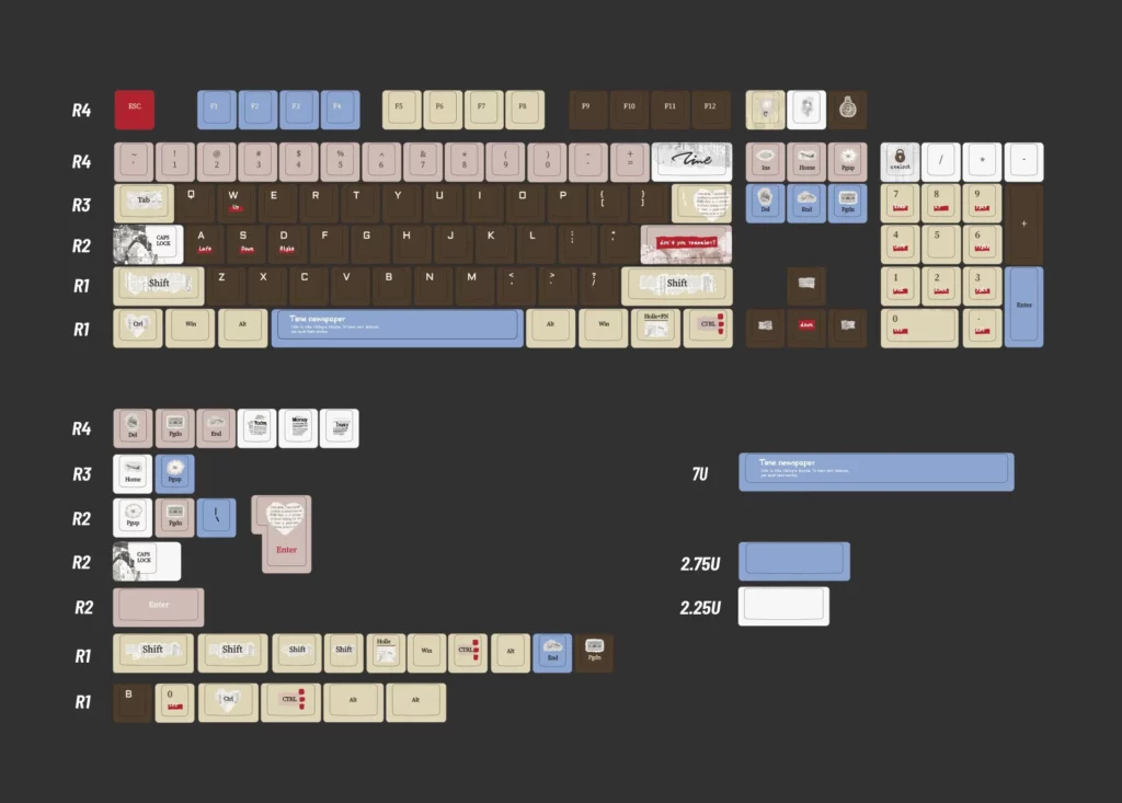 time-newspaper-oem-keycap-set-upfront