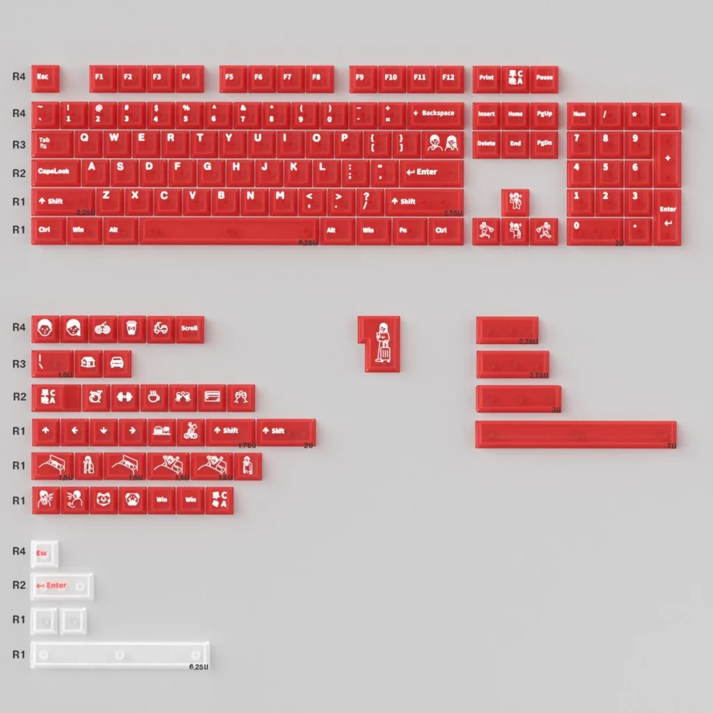 translucent-gradient-redmist-oem-keycap-set-details