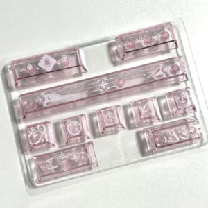 transparent-daily-magic-supplement-keycap-set-pink