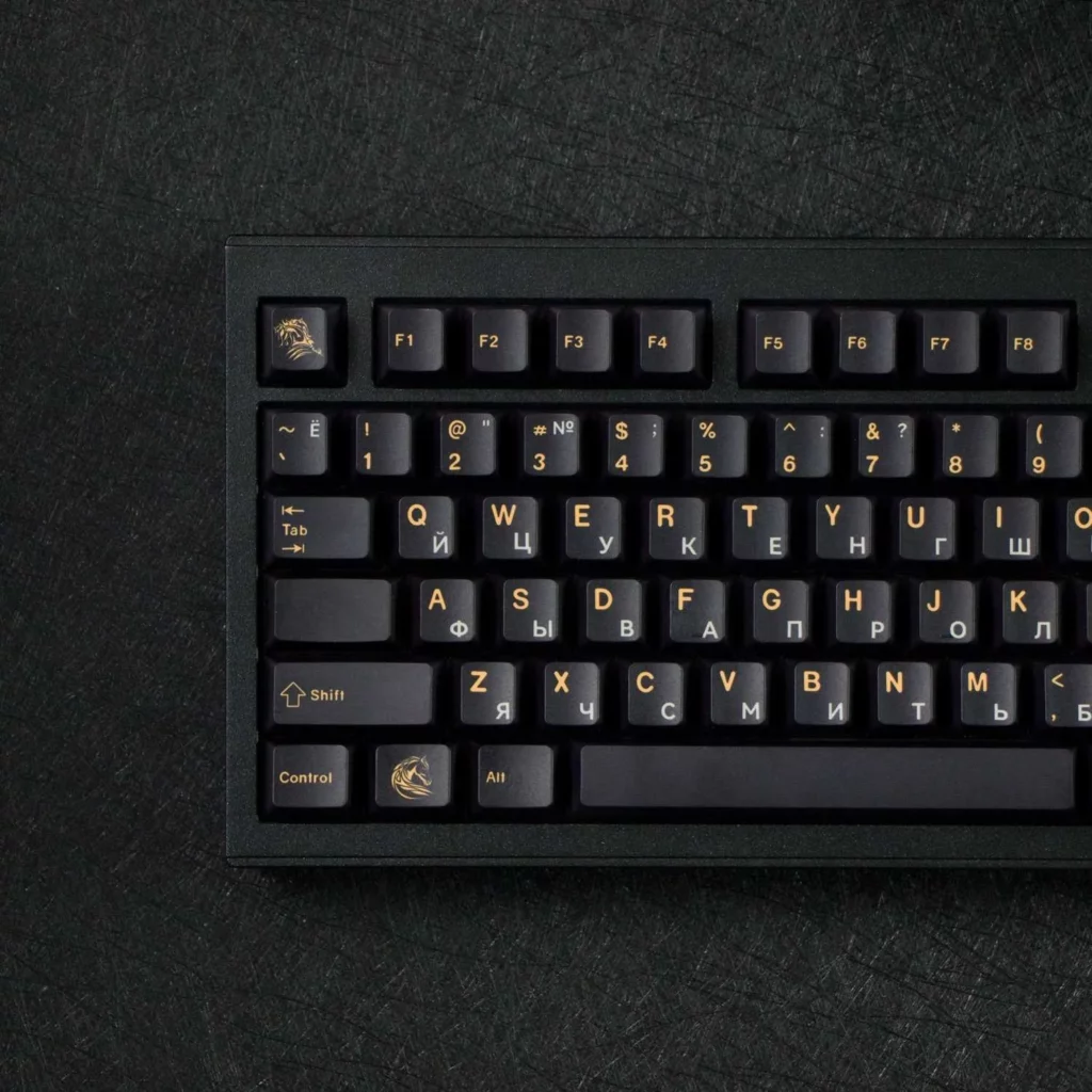 vansyblack-horse-oem-minimal-keycap-set-front2