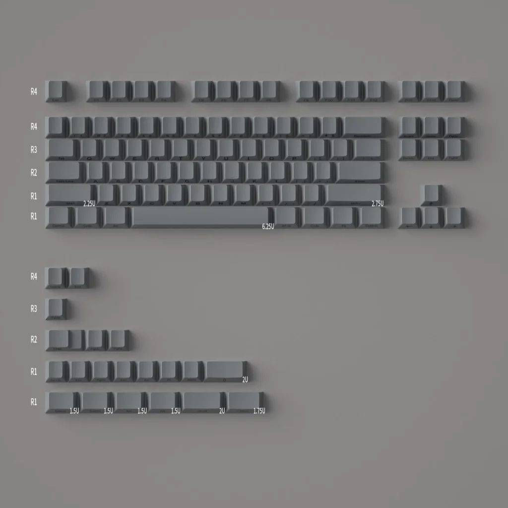 vibrant-stylish-oem-keycap-set-grey